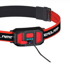 Mini Head-mounted Running COB Major Headlamp