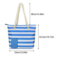 Tote Beach Bag Canvas Drink Purse with Hidded Spout and Dispenser Flask Holds 2 Bottles of Wine for Travel Wine Tasting Party