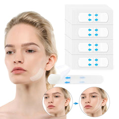 160Pcs Face Lift Tape Invisible Instant Face Tape Lifting Sticker Waterproof Ultra Thin anti Wrinkle Facial Patches Makeup Adhesive Neck Eyelid Lifter Tape