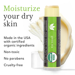 Organic Lip Balm Set - 12 Pack for Lip Healing and Repair