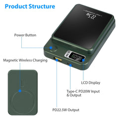 Power On-The-Go: Magnetic Portable Phone Charger Keeps You Connected Anywhere