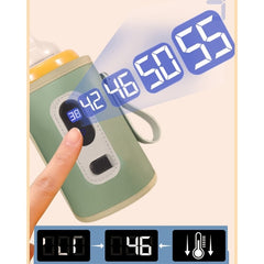 Portable USB Baby Bottle Warmer: Keep Milk Warm Anywhere