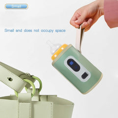 Portable USB Baby Bottle Warmer: Keep Milk Warm Anywhere
