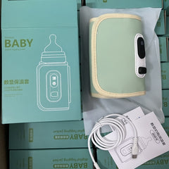 Portable USB Baby Bottle Warmer: Keep Milk Warm Anywhere