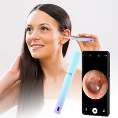Ear Wax Removal Endoscope Otoscope Earwax Remover Tool With 1080P FHD Camera - 6 Led Lights