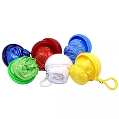 Compact Disposable Raincoat Keychain: Essential for Outdoor Adventures