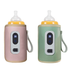 Portable USB Baby Bottle Warmer: Keep Milk Warm Anywhere