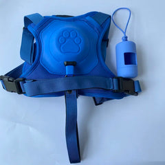2 in 1 No Pull Dog Harness with Retractable Leash[Automatic anti Burst Impact Function] Adjustable Breathable Dog Vest