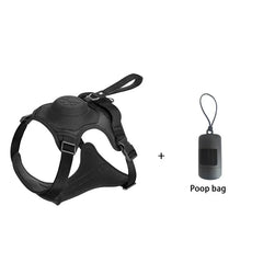 2 in 1 No Pull Dog Harness with Retractable Leash[Automatic anti Burst Impact Function] Adjustable Breathable Dog Vest